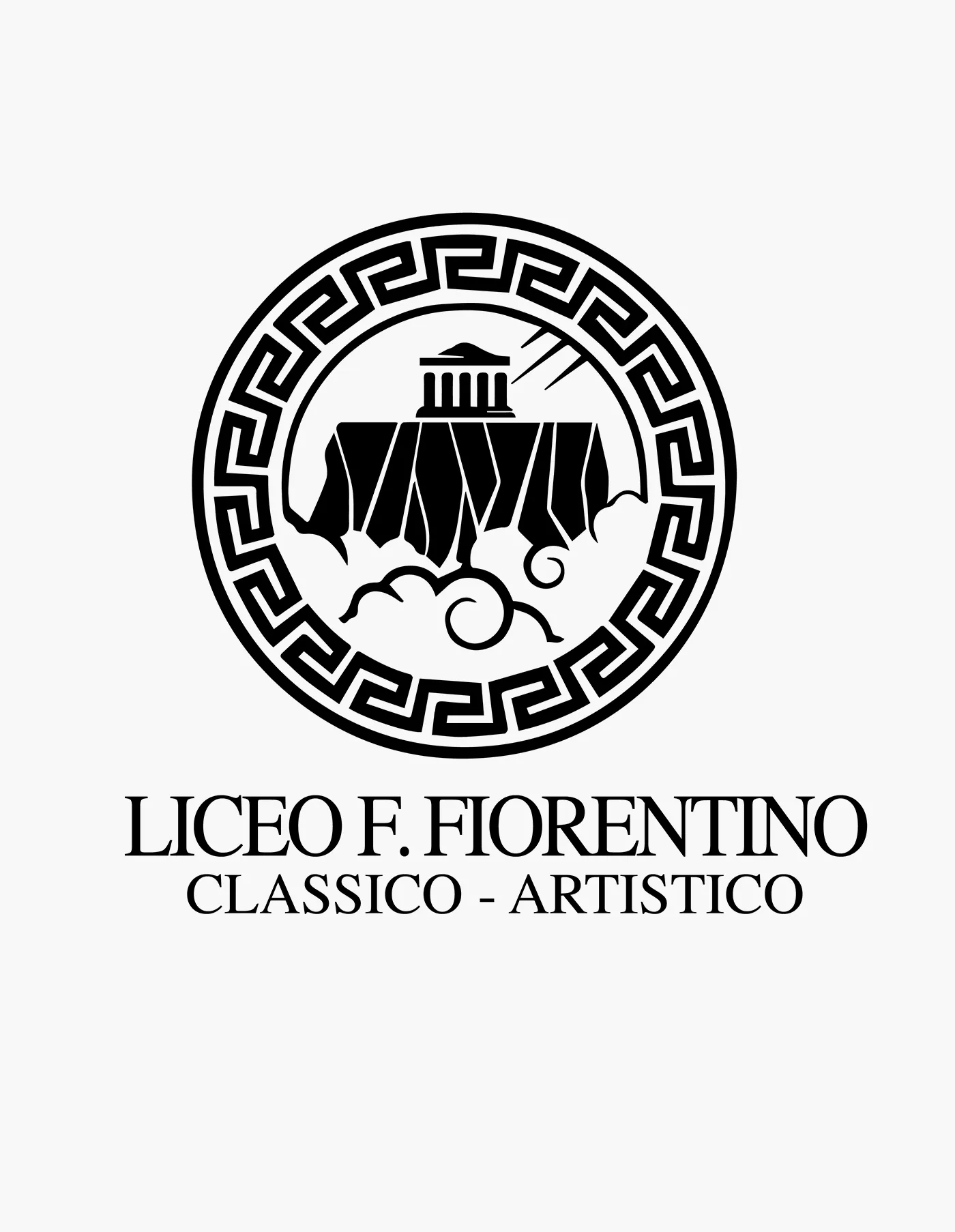 Grafica di t-shirt e merchandising scolastico per il Liceo Campanella Fiorentino di Lamezia Terme (Catanzaro)